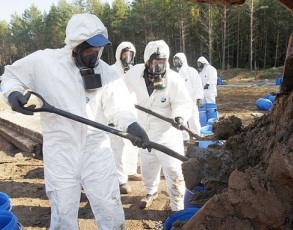 Ликвидируется одно из самых крупных захоронений ядовитых отходов