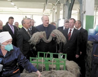 Президент ознакомится с развитием льняной отрасли