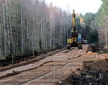 Лесохозяйственная дорога открылась в Стародорожском районе