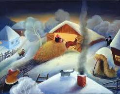 Комфортная погода с небольшим снегом ожидается в Беларуси на выходных