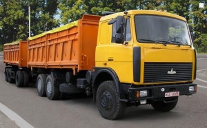 Белорусский МАЗ поставит в Украину около 5 тыс. зерновозов