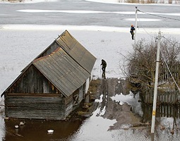 В Гомельской области паводком подтоплены около 30 подворий