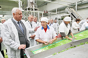 ОАО "Горынский агрокомбинат" нужно диверсифицировать производство - Мясникович