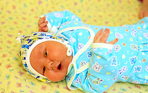 Богатырь весом 6 кг 100 г родился в Витебске