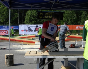 Белорусский лесоруб стал чемпионом мира среди юниоров