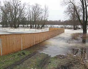 Паводковая ситуация в Гомельской области остается относительно спокойной