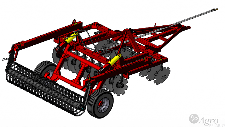 Борона дисковая прицепная БД-2,7х2П