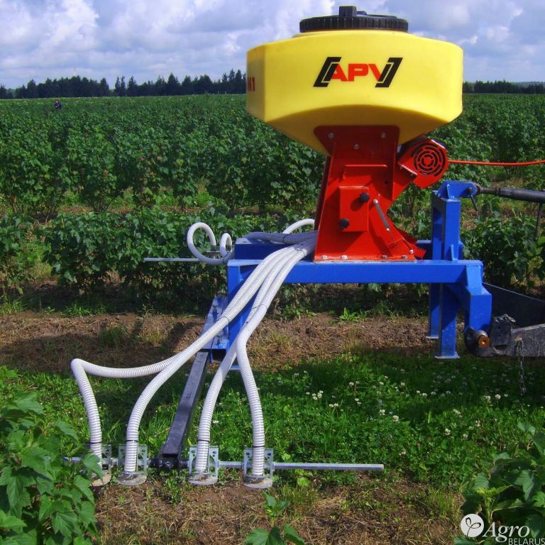 Приставка-распределитель технических культур и минеральных удобрений ОКТОПУС для сада