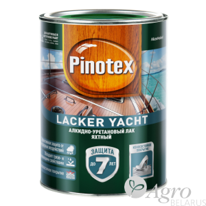 Лак декоративно-защитный бесцветный PINOTEX Lacker Yacht 40 глянцевый/полуматовый