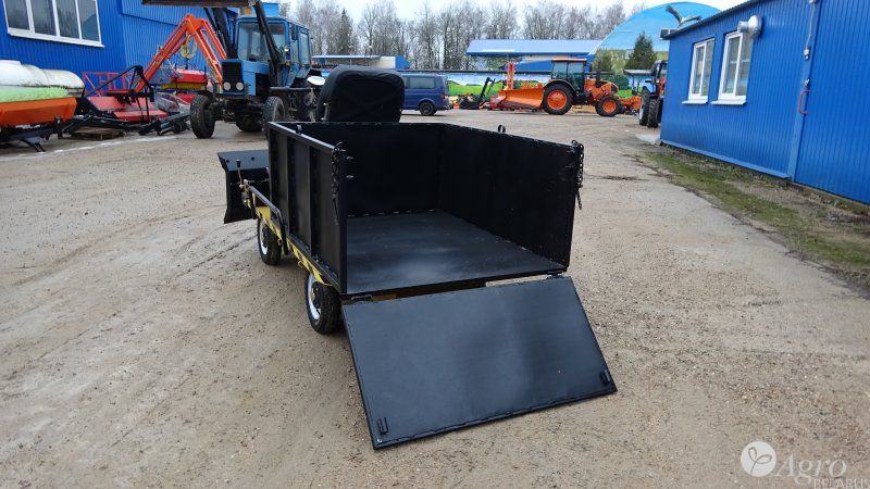 Электротележка-уборщик грузовая БЛ-1750 (грузоподъемность 450 кг)
