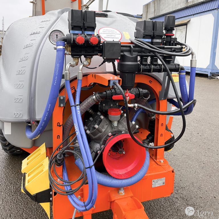 Опрыскиватель ЗУБР ПВ с двухвентиляторной приставкой “Колонна 2К”