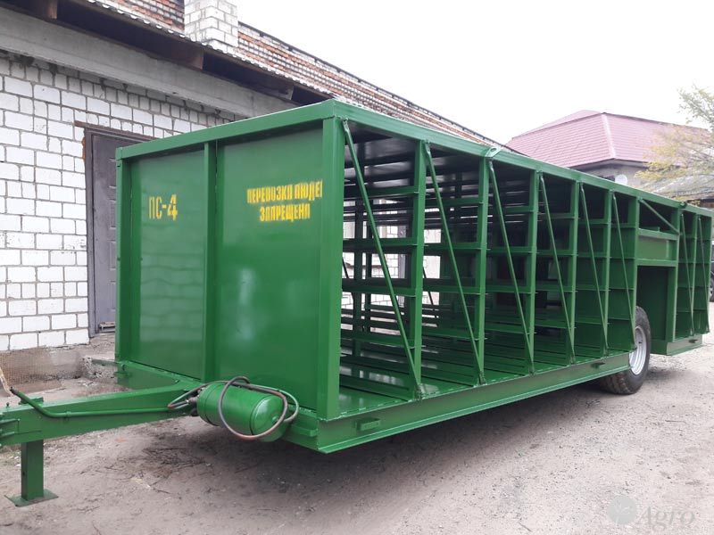 Полуприцеп для перевозки ящиков с живой птицей ПС-4