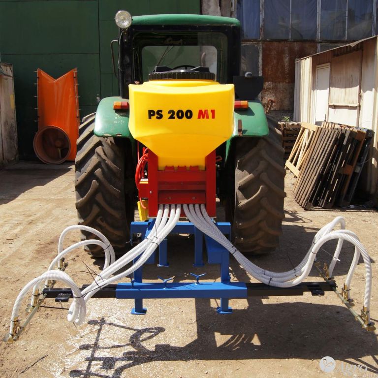 Приставка-распределитель технических культур и минеральных удобрений ОКТОПУС для сада