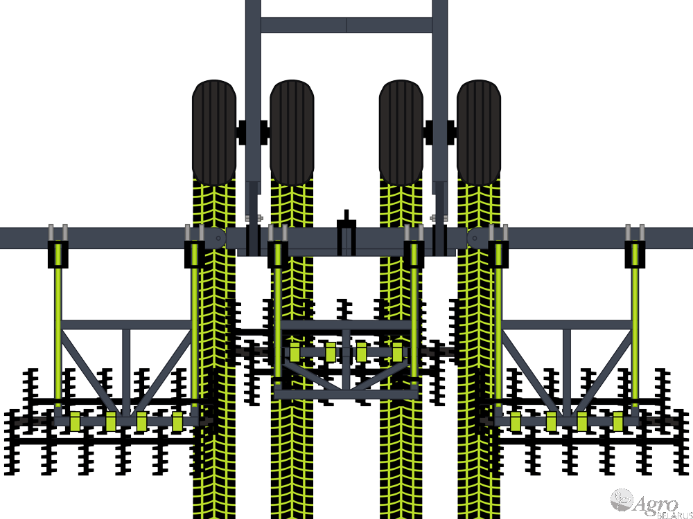 Каток кольчато-шпоровый Veles АП-6,6