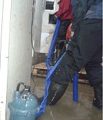 Откачка воды из подвальных помещений