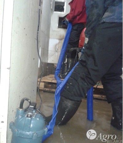 Откачка воды из подвальных помещений