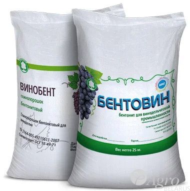  Бентонит для виноделия "Бентовин"