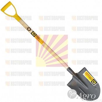Лопата штыковая универсальная с черенком и ручкой ДМ, D1.2C1P