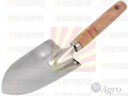 0532-1 Совок широкий с деревянной ручкой