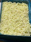 Яблоко кубик замороженное