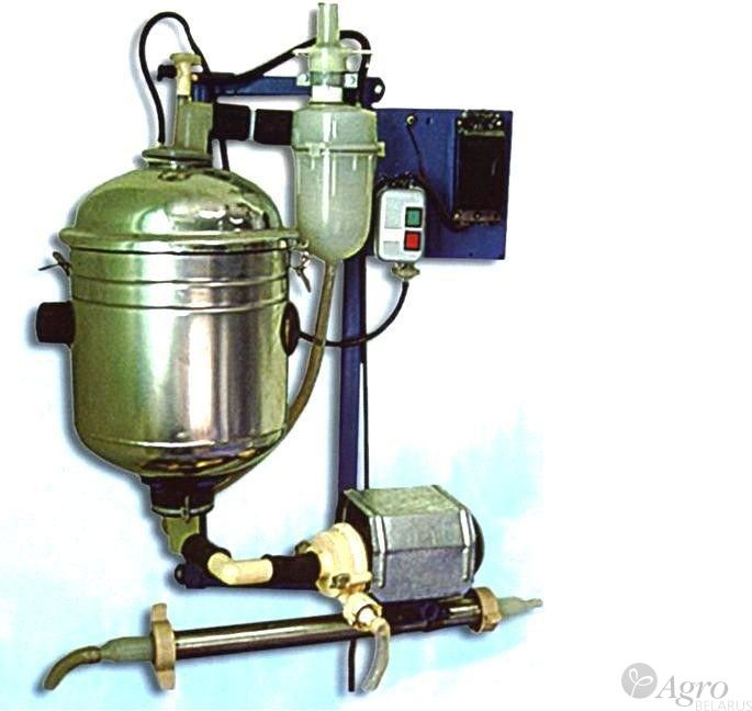 Молокоопорожнитель (нерж. колба) АДМ 25.000