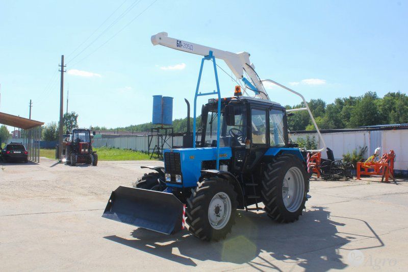Машина бурильно-крановая БЛ-205Д-01 (c отвалом)