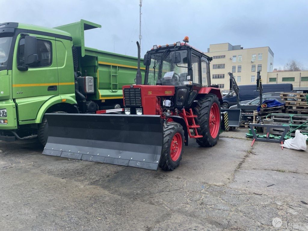 Отвал передний для снега с гидроповоротом МТЗ-80/82