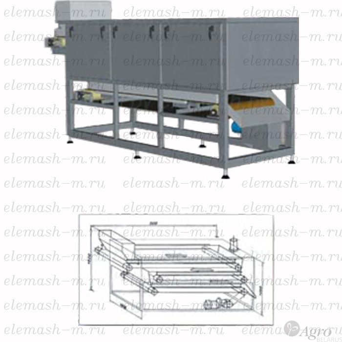 Печь жарочная для обжарки семечек, орехов, арахиса, сухариков Л-350