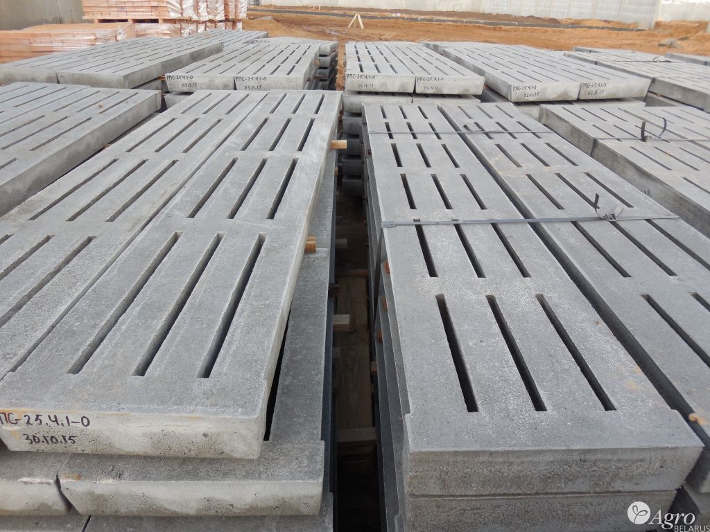 Решетки навозоудаления  РПС (щелевые полы) для зданий по выращиванию свиней