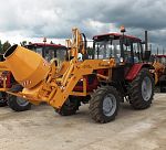 Бетоносмеситель БЛ-260 на погрузочное оборудование БЛ-750