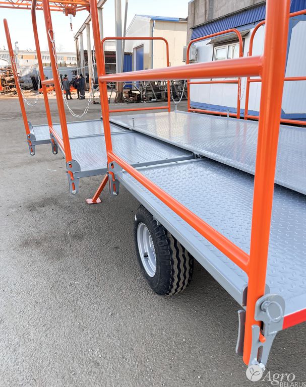 Платформа прицепная садовая для обрезки сада ППС