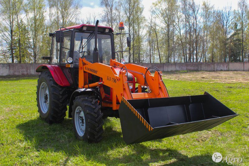 Бульдозер-погрузчик БЛ-750Щ-01 (на шасси "Беларус"92П)