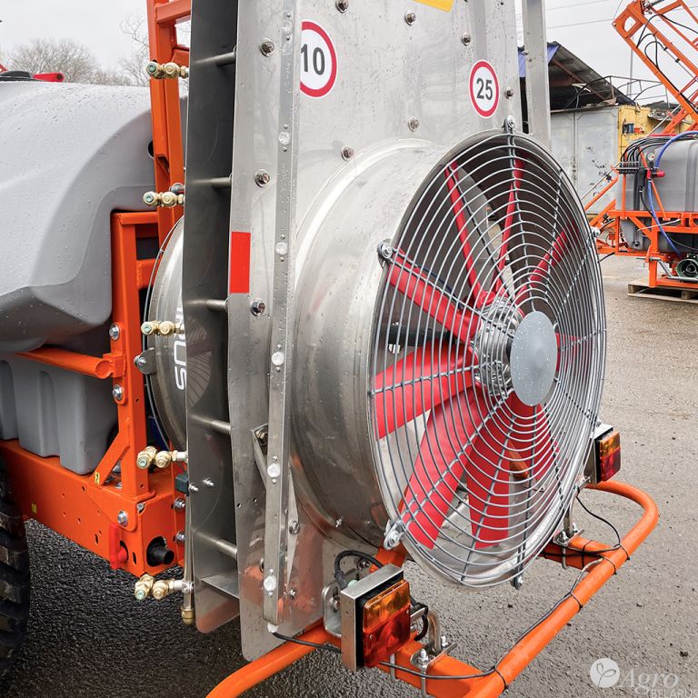 Опрыскиватель ЗУБР ПВ с двухвентиляторной приставкой “Колонна 2К”