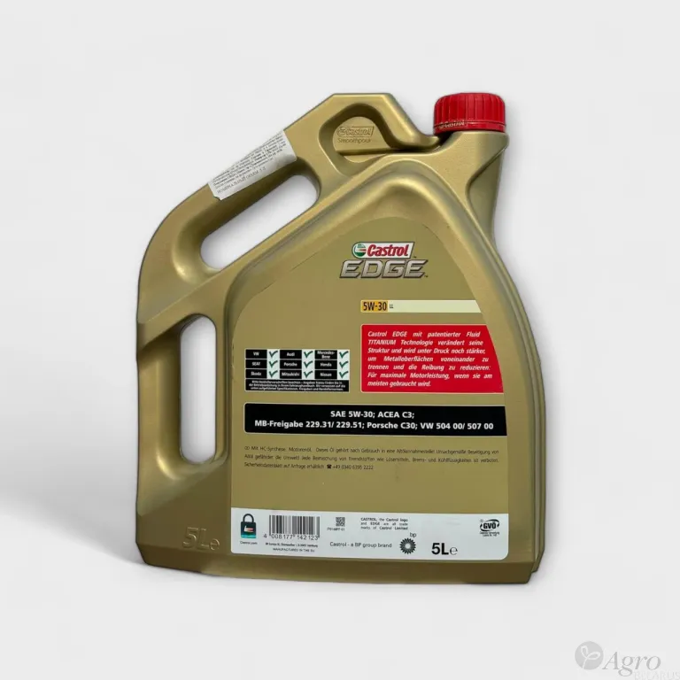 Масло моторное CASTROL EDGE 5W30 LL TITANIUM FST 5L