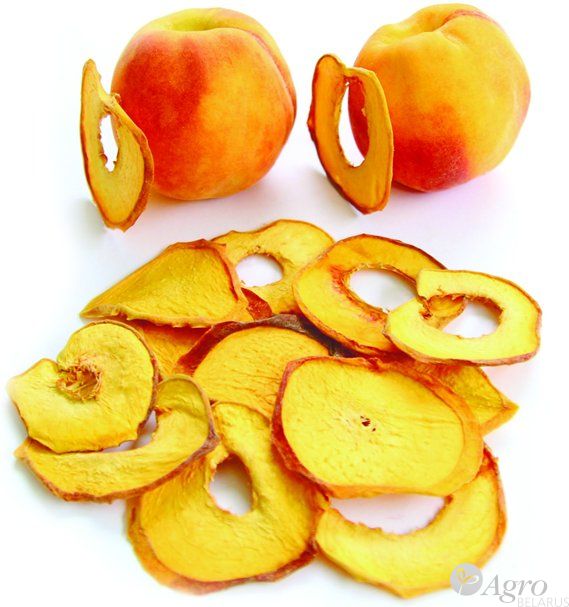 Персик сушеный резанный