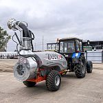 Опрыскиватель прицепной универсальный ЗУБР с приставкой “Робот”, 1000 л