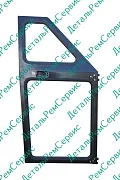 Дверь правая без замка 80-6708010-Б-01 (со стеклом)