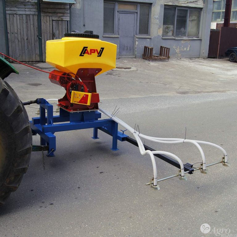 Приставка-распределитель технических культур и минеральных удобрений ОКТОПУС для сада