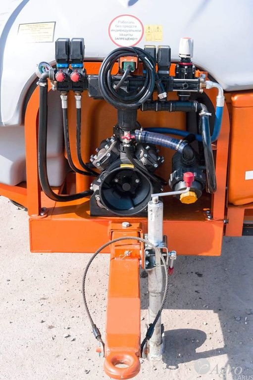 Опрыскиватель ЗУБР ПВ с двухвентиляторной приставкой “Колонна 2К”