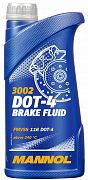 Жидкость тормозная MANNOL Brake Fluid DOT-4 3002