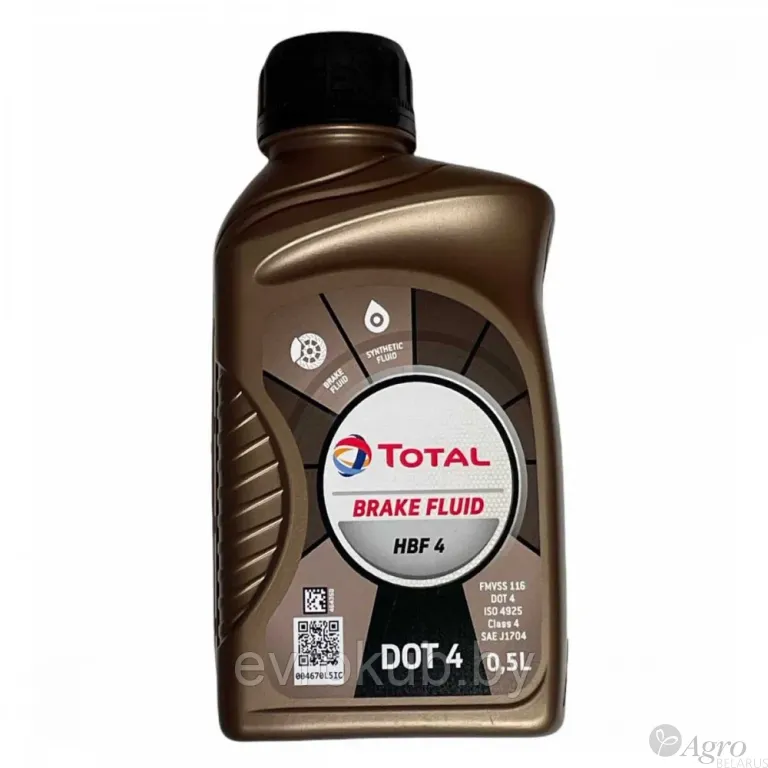 Жидкость тормозная Total HBF 4