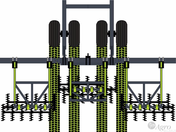 Каток кольчато-шпоровый Veles АПУ-18-2КШ