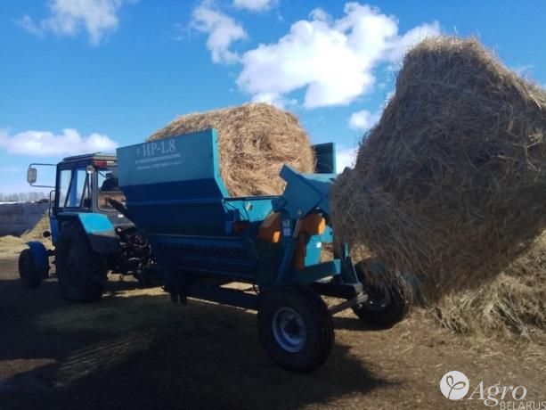 Измельчитель рулонов СМЗ ИР-1.8 с выдувателем
