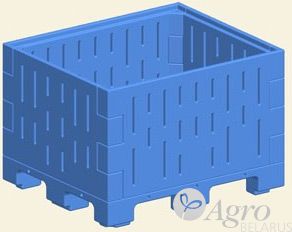 Ящик для плодоовощной продукции ПЭ-ПЩ-620 дм.куб.-500кг