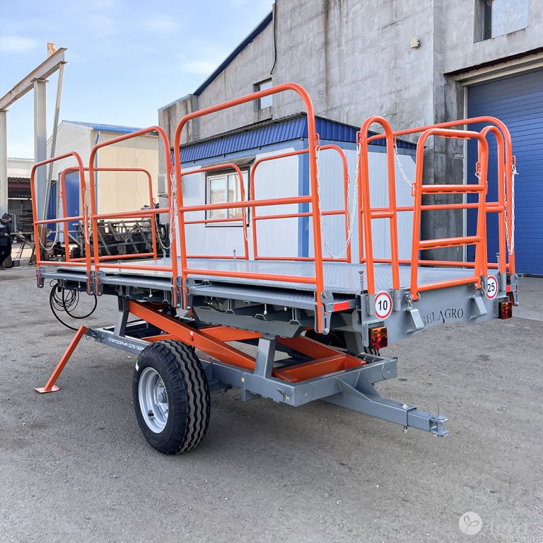 Платформа прицепная садовая для обрезки сада ППС
