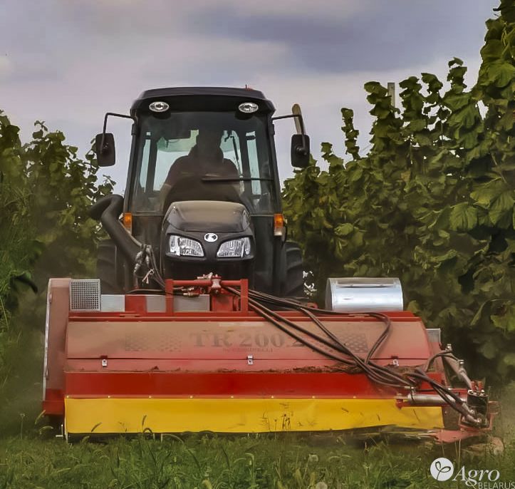 Комбайн-подборщик TR 200.2 с подъёмником для сбора орехов