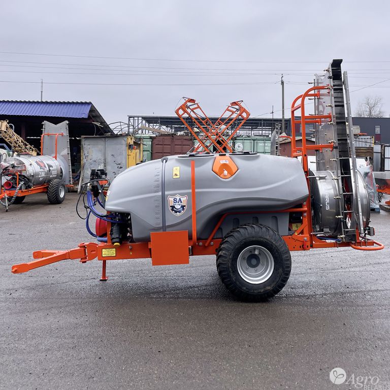 Опрыскиватель ЗУБР ПВ с двухвентиляторной приставкой “Колонна 2К”