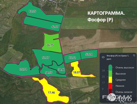Разработка системы питания растений на базе агрохимического обследования почвы