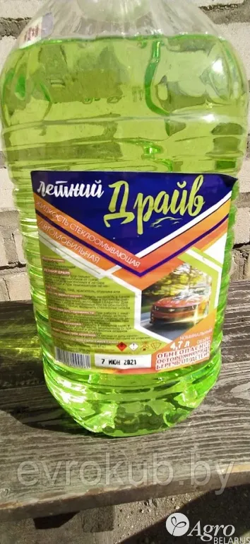 Стеклоомыватель лобового стекла летний ДРАЙВ 4,7 литра