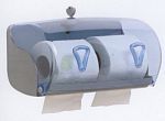 Диспенсер туалетной бумаги с прозрачной крышкой